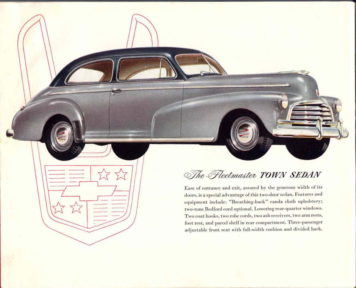 1946 Chevrolet Brochure Page 16